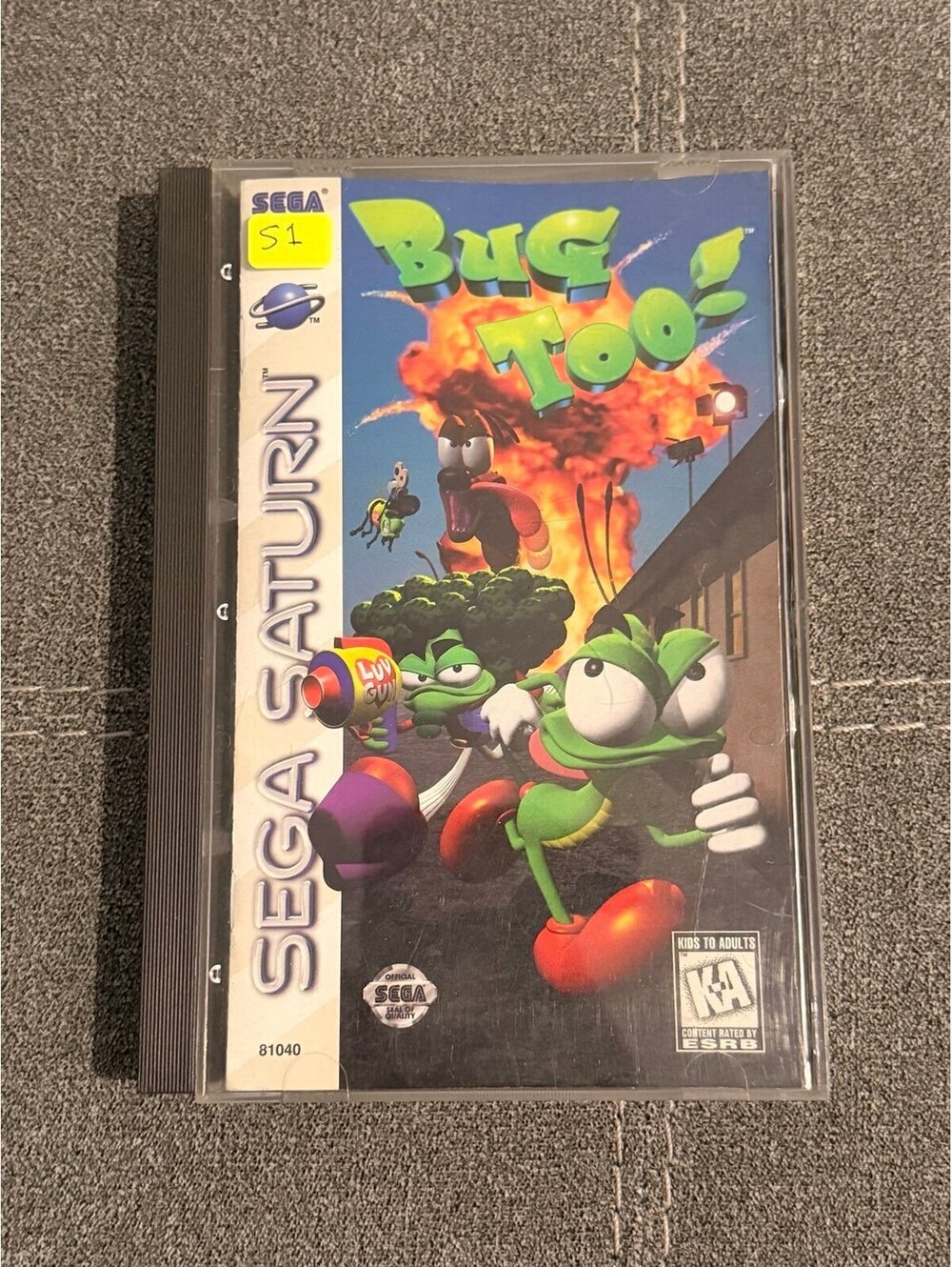 Bug Too for Sega Saturn